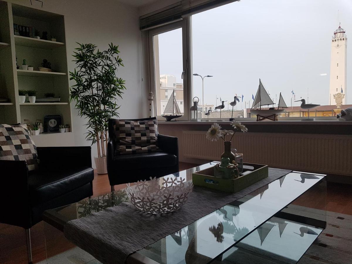 Appartement "Zicht Op De Vuurtoren" Noordwijk Eksteriør billede